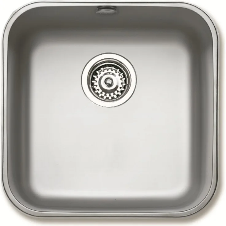 Teka 40.40 Edelstahlspüle BE 400-400 Plus 10125152 poliert, Edelstahl