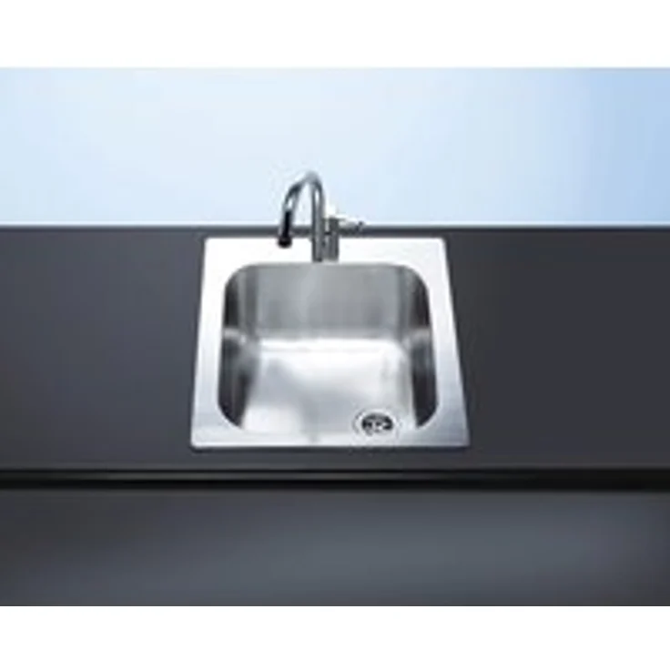 Smeg VS34/P3 Einbauspüle 34 cm Rechteckig in Edelstahl