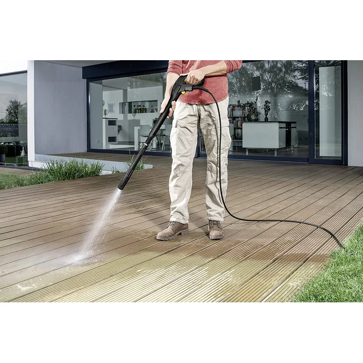 Kärcher Hochdruckschlauchset HK 12 (Länge: 12 m, Quick Connect-Adapterstück, Hochdruckpistole) – Bild 2