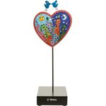 Göbel Love In The Heart Of The City Figur, Figurherz, Skulptur, James Rizzi, Porzellan, 27.50 cm, 26101541