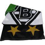 Unbekannt VFL Borussia Mönchengladbach Herren Borussia Mönchengladbach-Fohlenelf-Artikel-Hissfahne Raute-150 x 100 cm Flagge, Mehrfarbig