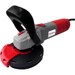 TECMIX 12610 TCG 125 [230V-EU] Betonschleifer inkl. Koffer, ohne Schleifteller, rot