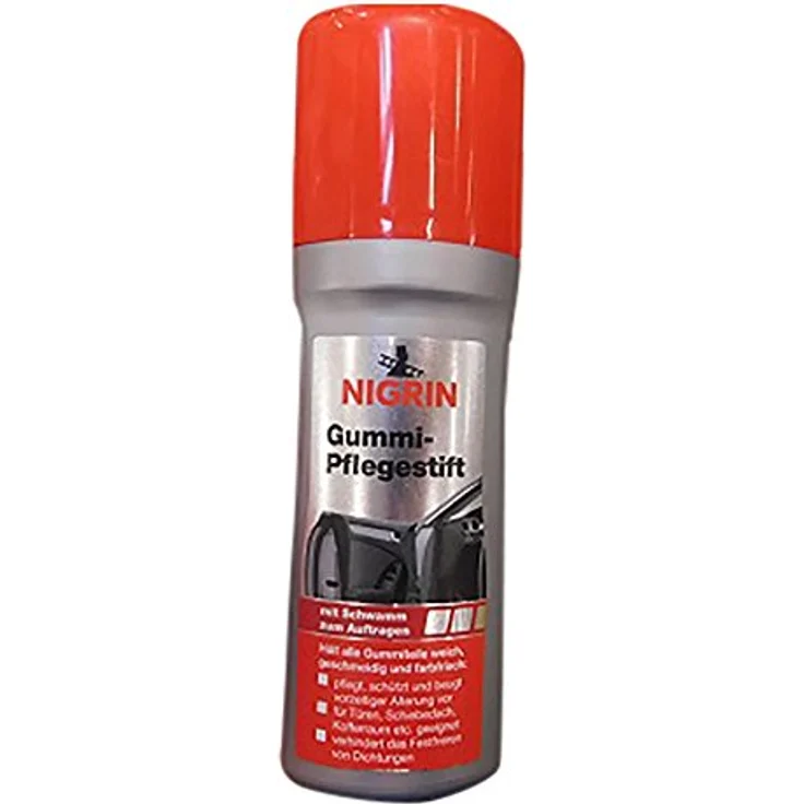 Nigrin Gummipflege 75 ml mit Rapsöl – Bild 1