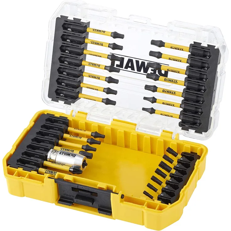 DeWALT DT70734T-QZ Bit-Set 29-tlg. schlagfest, schwarz-gelb - für Schraubarbeiten Phillips, Schlitz, Pozi, Torx