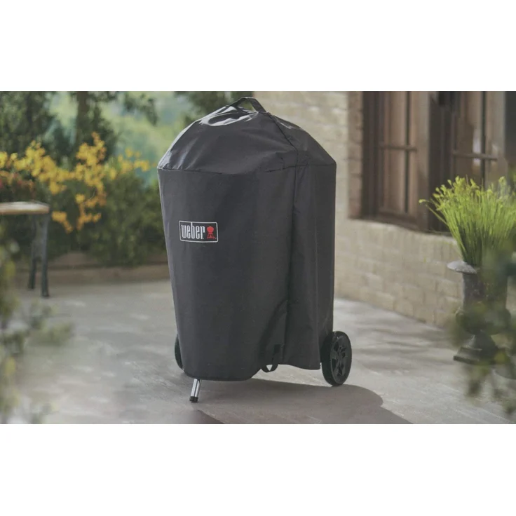 Weber 7186 Grillabdeckung, schwarz, Polyester, für Weber Performer Premium – Bild 2