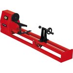 Einhell Drechselbank TC-WW 1000-1 (400 W, max. Drechseldurchmesser 280 mm, Spindeldrehzahl 890-1260-1760-2600 min-1, Reitstock mit Spindelspitze, inkl. Stirnmitnehmer, Planscheibe)