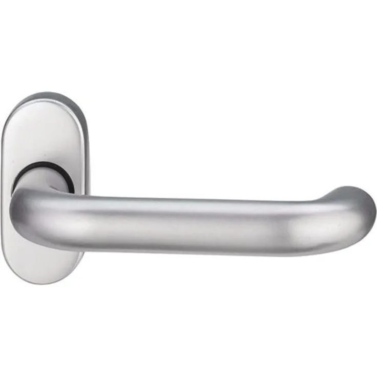EDI Profiltür-Drückerlochteil 1103/2033 VA EST ov.8mm fest-drehbar edi
