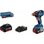 Bosch Professional Akku-Drehschlagschrauber GDX 18V-200, 2x Akku4,0 Ah Koffer