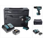 Makita DHP485ST1X Akku Schlagbohrschrauber 18 V 50 Nm Brushless + 1x Akku 5,0 Ah + Ladegerät + Makbox
