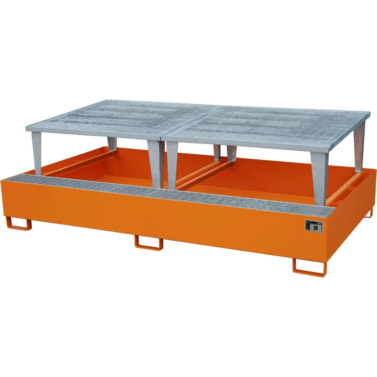 Bauer Auffangwanne AWA 1000-2, lackiert, Gelborange