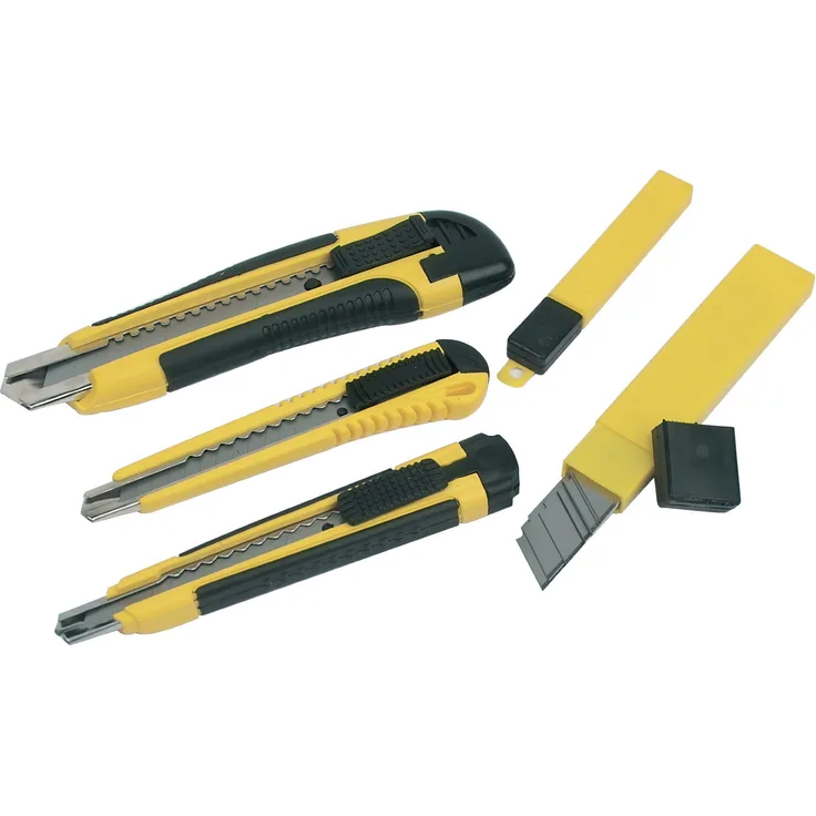 Mannesmann Abbrechmesser-Set 3-tlg., incl. 2x Ersatzmesser, M60125