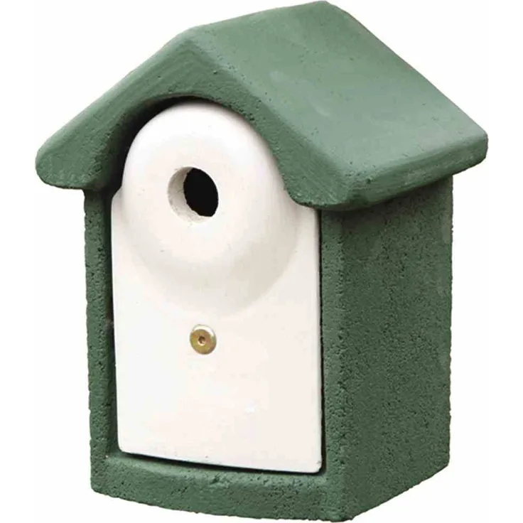 CJ WILDLIFE Nistkasten Ø 28 mm, grün Holzbeton