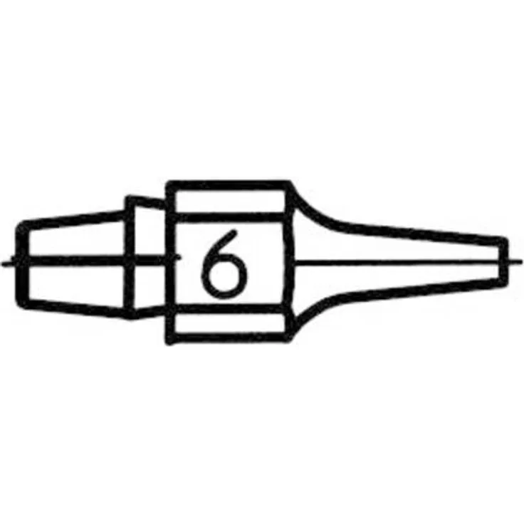 Weller DX 116 Lotabsaugdüse Spitzen-Größe 1.2mm Spitzen-Länge 27mm Inhalt 1St.