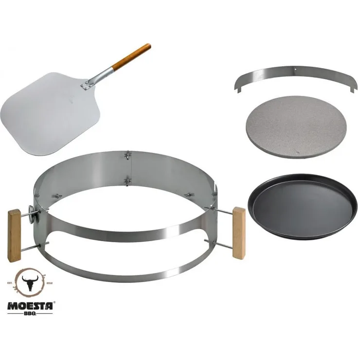 Moesta BBQ Smokin PizzaRing - Komplettpaket für Pizza (67cm) ?