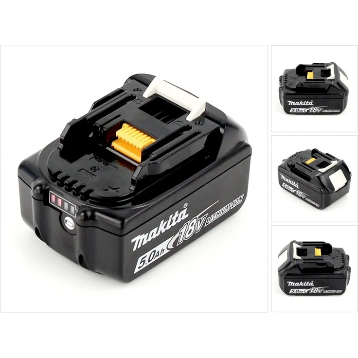 Makita BL1850B Akku Li-Ion 18V LXT, 5 Ah, 1 x Akku mit Ladestandsanzeige, ohne Ladegerät – Bild 3