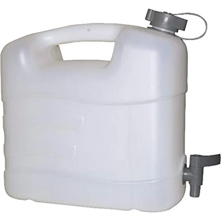 Wasserkanister-15 l, PE-mit Ablasshahn