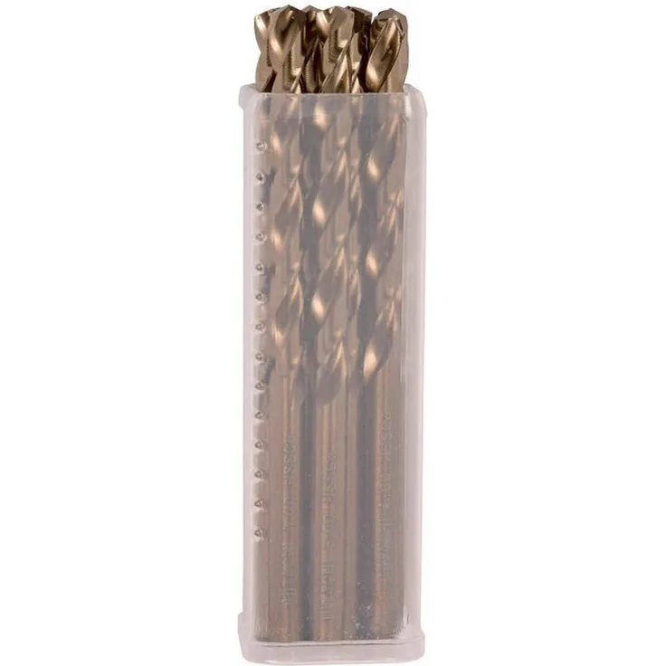 Hitachi – 780617 Metallbohrer HSS-Co 338 Multipack 10 Stück 6,5 x 101 x 63 mm