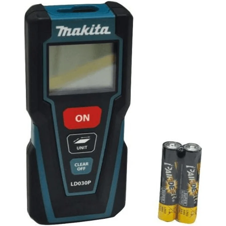 Makita LD030P Laser-Entfernungsmesser Bau Messgröße Länge 30 m Reichweite Genauigkeit 2 mm IP 54 – Bild 1