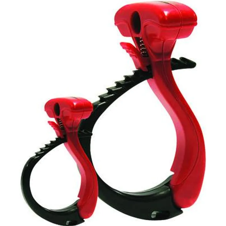 Kopp 372702096 Tear-off cable tie Kunststoff Schwarz - Rot 3Stück(e) Kabelbinder (372702096)