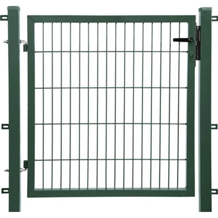 Einzeltor für Doppelstabmattenzaun grün 150 cm x 100 cm