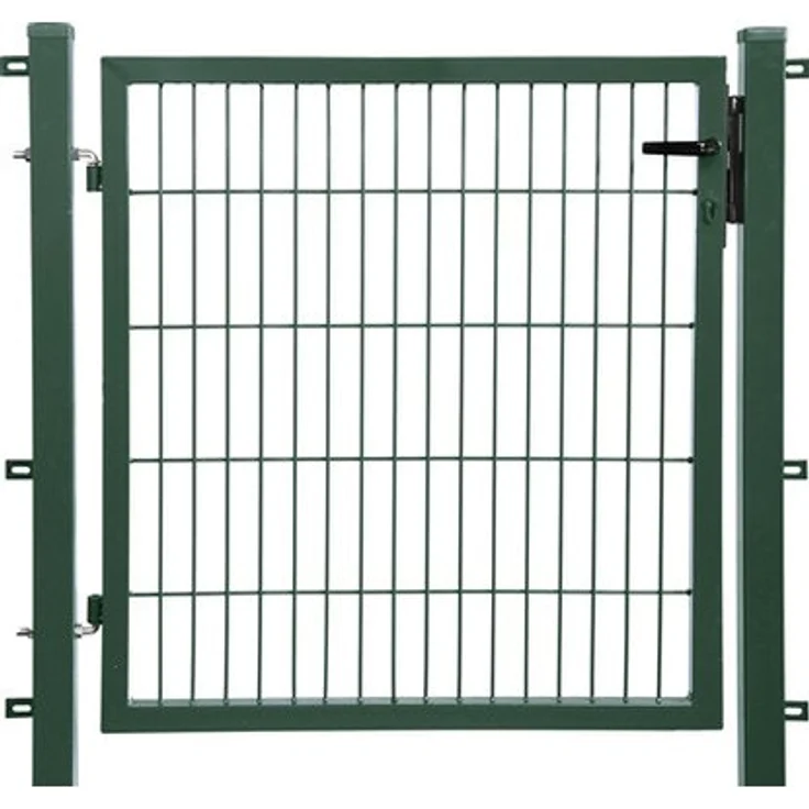 Einzeltor für Doppelstabmattenzaun grün 150 cm x 100 cm