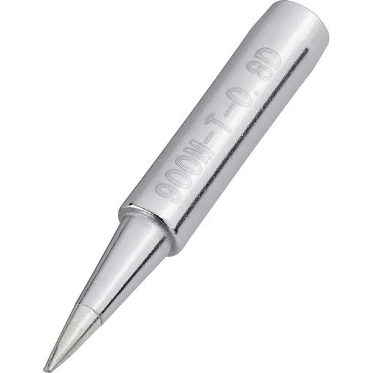 TOOLCRAFT T-0,8D Lötspitze Meißelform Spitzen-Größe 0.8mm Spitzen-Länge 17mm Inhalt 1St.