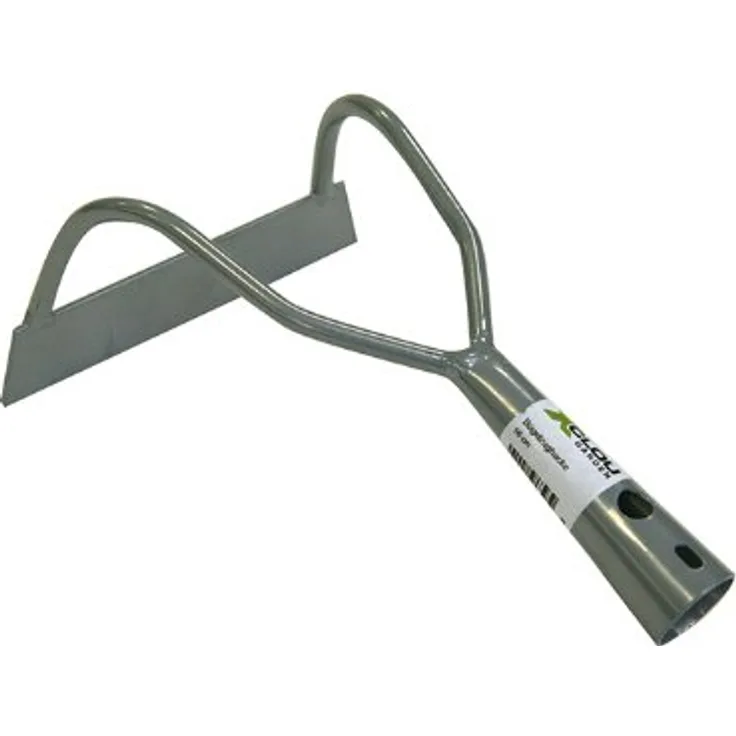 Xclou Garden Bügelziehhacke, 16 cm ohne Stiel, Silber, 15,5x24x9,5 cm