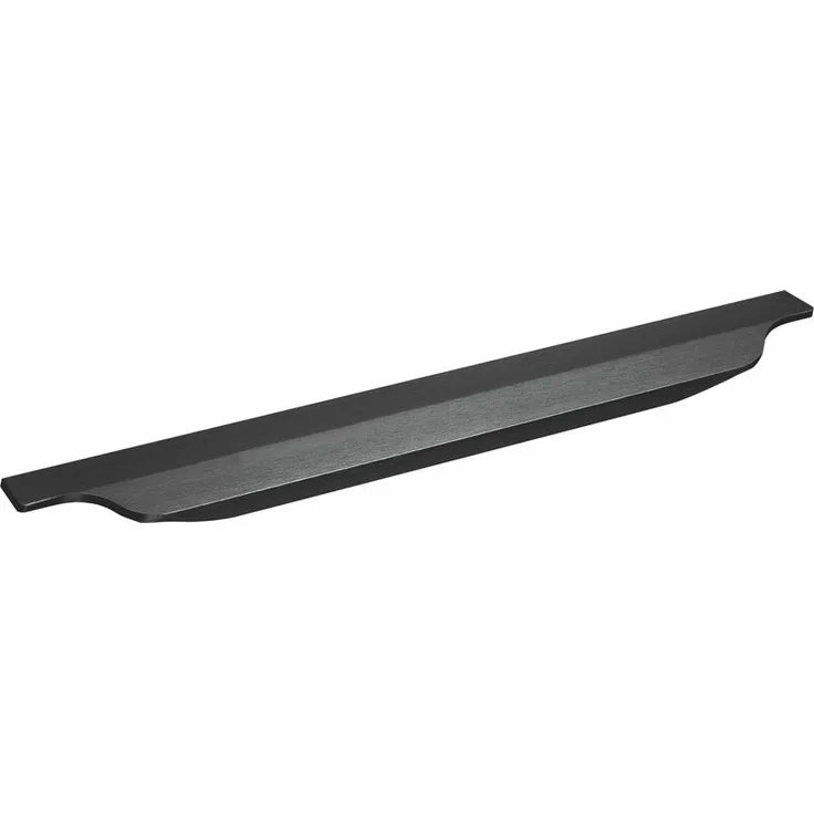 Schuco - Griffleiste Kontur Länge 595 mm, Aluminium schwarz eloxiert