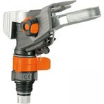 GARDENA Premium Impuls-, Kreis- und Sektorenregnerkopf: Großflächenregner für Stativ oder Rohrleitung, Bewässerung großer Flächen bis 490 m² ,Wurfweite 5 bis ma. 12.5 m (8137-20)