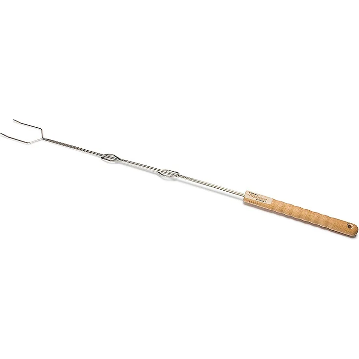 Petromax Grillspieße, Edelstahl, Holz, 92 cm, 2 Stück – Bild 1