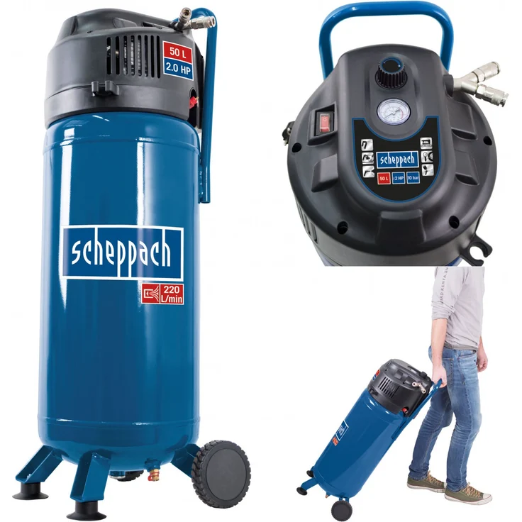 Scheppach Kompressor HC51V 230V 50Hz 1500W 5906125901 – Bild 2