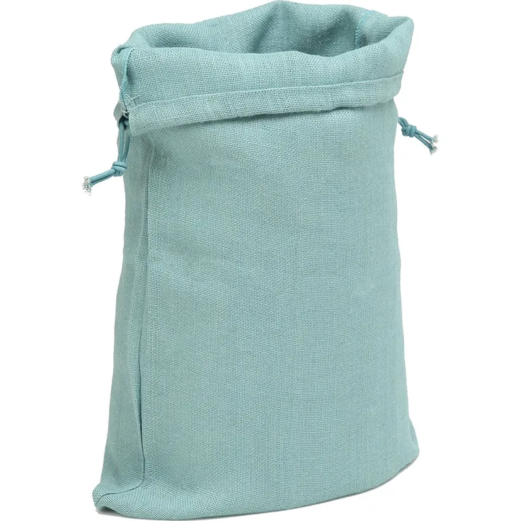 La Cordeline Jutebeutel Pastellblau zum Zuziehen 45x3x65 cm SACJLPFBP