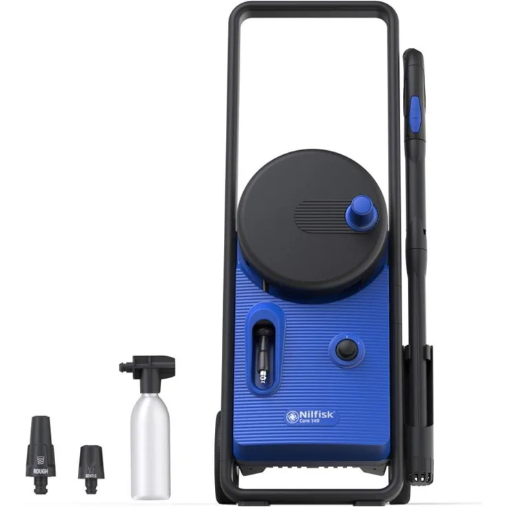 Nilfisk Core 140-8 In Hand Powercontrol - EU Hochdruckreiniger 128471271 140 bar 474l-h 40m²-h 1800 Watt mit Schlauchtrommel Schlauch 8 m