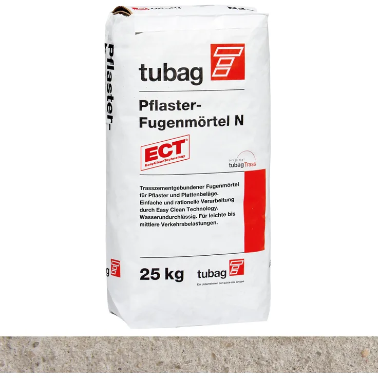 tubag Pflasterfugenmörtel PFN 25kg Hellgrau