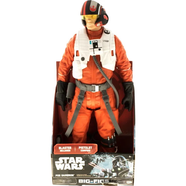 Star Wars VII Sammlerfigur Poe Dameron Action Figur, hoch 45cm, beweglich