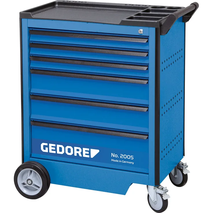 GEDORE 2005 0321 Werkzeugwagen mit 6 Schubladen
