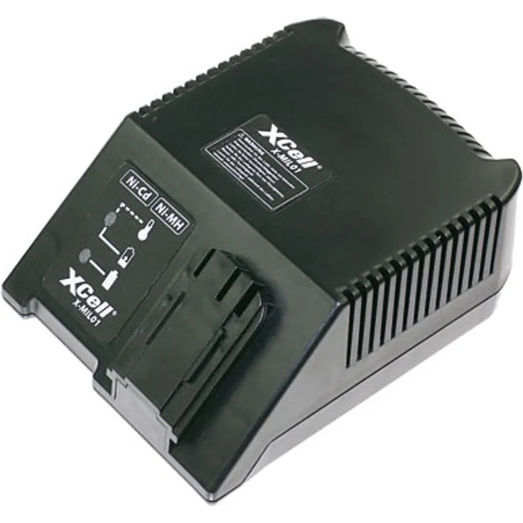 XCell X-MIL01 - Ladestation für Werkzeugakkus der Marke Milwaukee / AEG / Atlas Copco