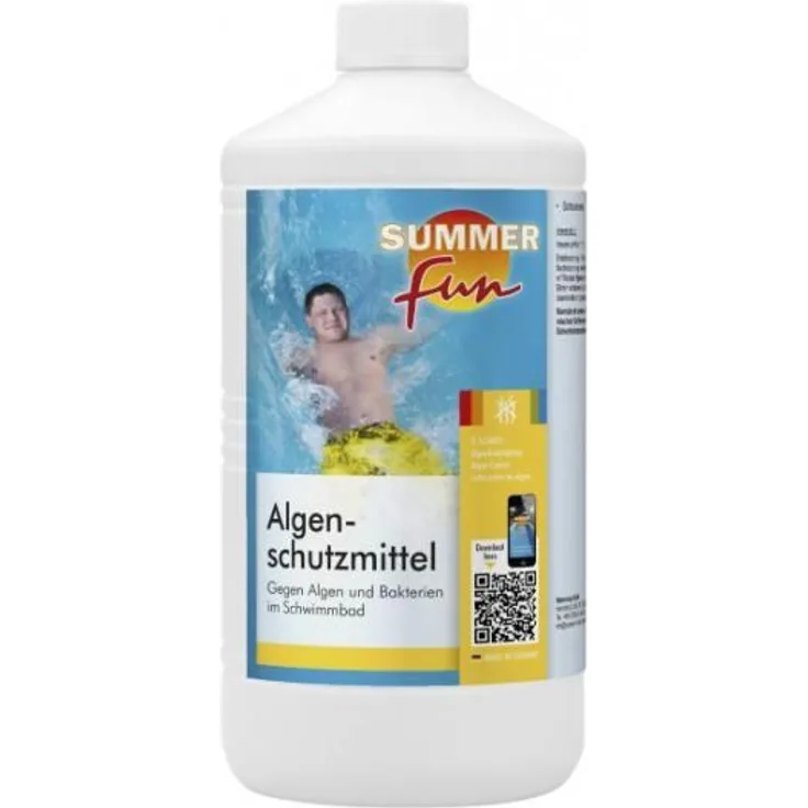 Waterman Summer fun Wasserpflegeprodukt Chlormethode Algenschutzmittel 1 L