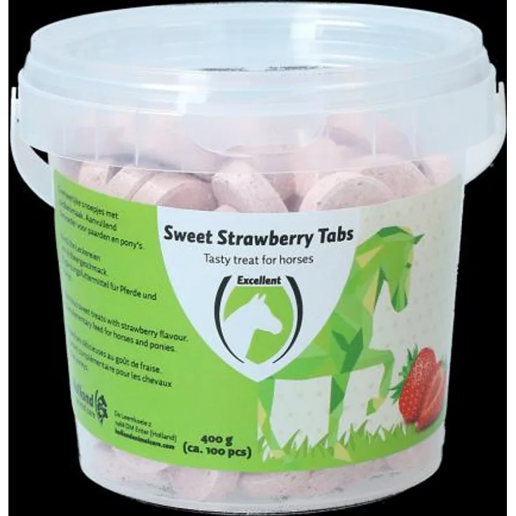 Sweet Tabs Erdbeere 100 pcs