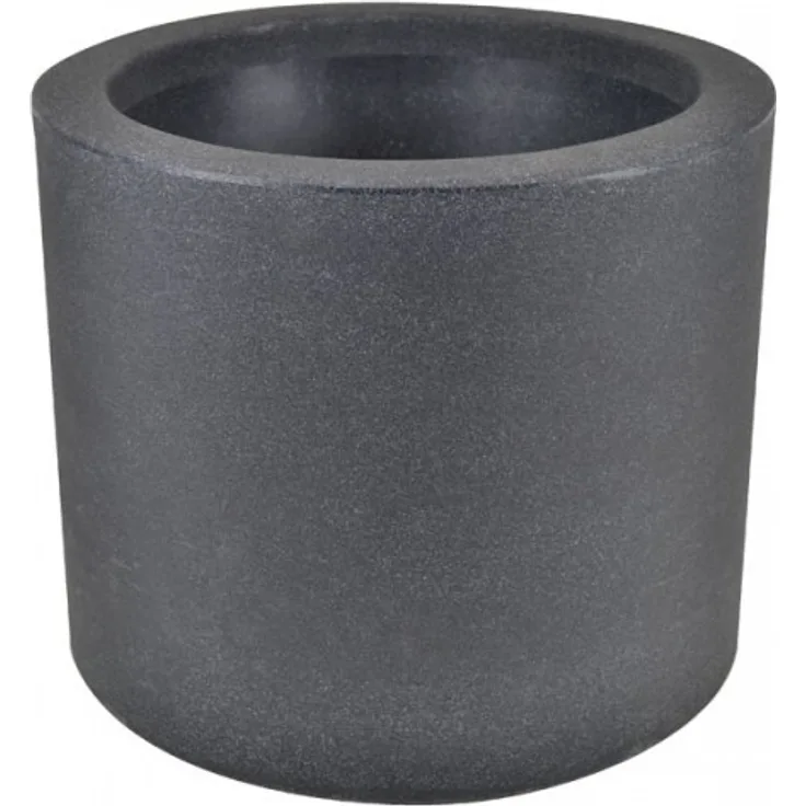 Blumenkübel rund 39 cm auf Rollen anthrazit 5900791038822