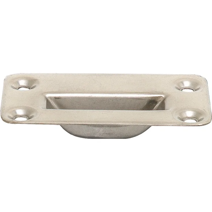 Bodenschließmulde 9009 Treibriegelverschlüsse 100 x 56 x 20mm BKS
