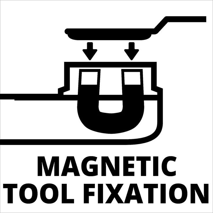 Einhell Multifunktionswerkzeug TE-MG 300 EQ Kit 300 W, max. 11000-20000 min-1, 12-fache Werkzeugaufnahme, inkl. Schleifplatte, 6x Schleifpapier, Schaber, versch. Tauch- und Segmentsägeblätter, Raspel – Bild 10