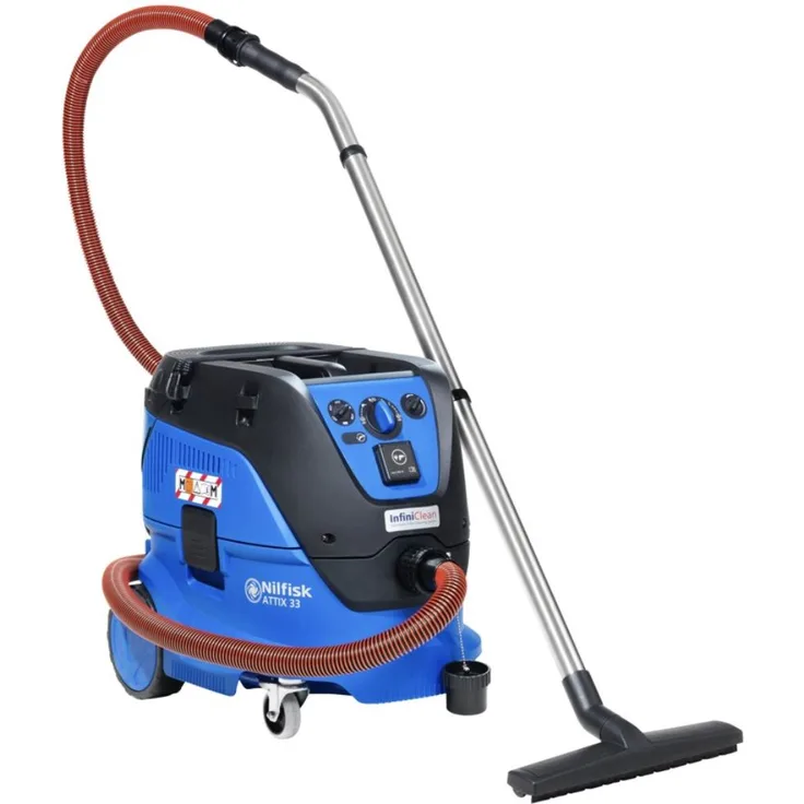 Nilfisk 30 L Nass Trockensauger Attix 33-2M IC 1.400 Watt Beutel 30 Liter