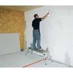 GÜNZBURGER STEIGTECHNIK Aluminium-Arbeitsdiele ML mit Klappfüßen