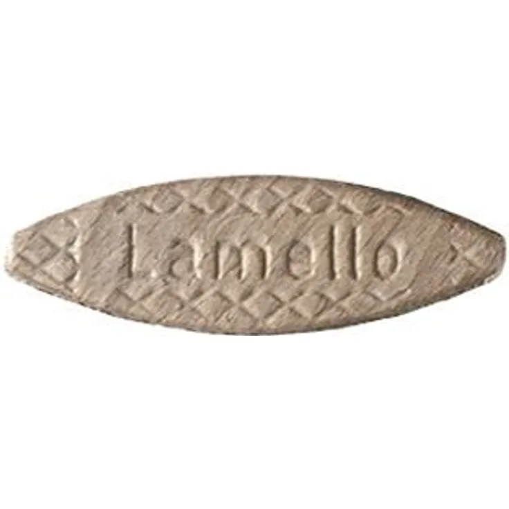 Verbindungsplättchen Lamello Größe 0 Länge 47mm Breite 15mm Stärke 4mm Buche