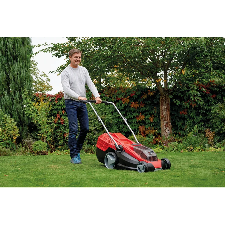 Einhell Akku-Rasenmäher GE-CM 36-43 Li M-Solo - Li-Ion, 36 V, Power X-Change, bis 600 m², 43 cm Schnittbreite, 6-stufige zentrale Schnitthöhenverstellung, ohne Akku und Ladegerät – Bild 9