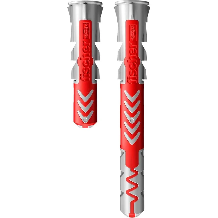 fischer Meister-Box DUOPOWER kurz-lang, Dübelbox mit 150 Teilen (60 Stück 6 x 30, 40 Stück 8 x 40, 30 Stück 6 x 50, 20 Stück 8 x 65), Universaldübel, Praktische Dübelkiste für Heimwerker und Profis - Preisvergleich – Bild 3