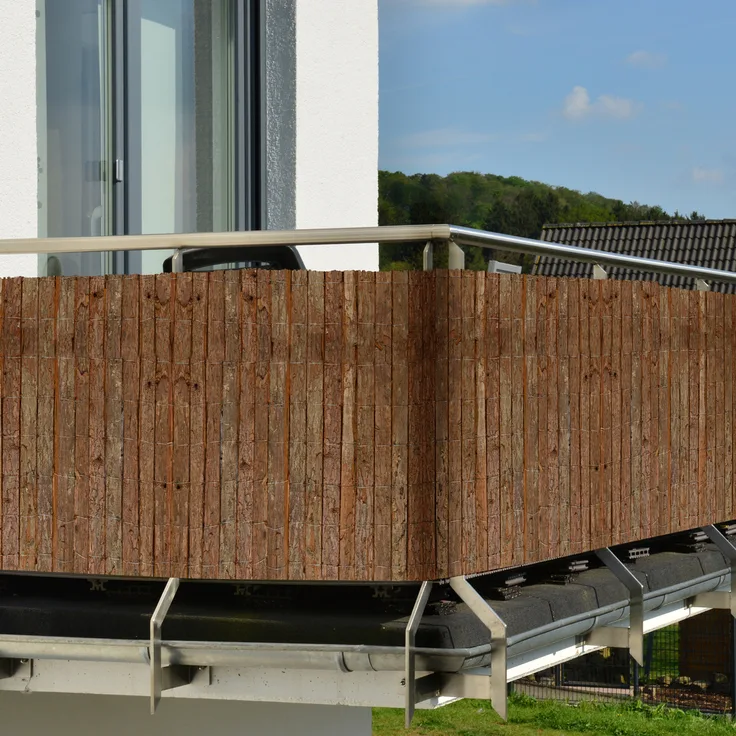 Sol Royal SolVision R63 Sichtschutzmatten Rinde, 300x90x1 cm