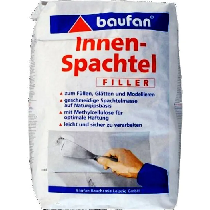 25kg Baufan Innenspachtel Weiss