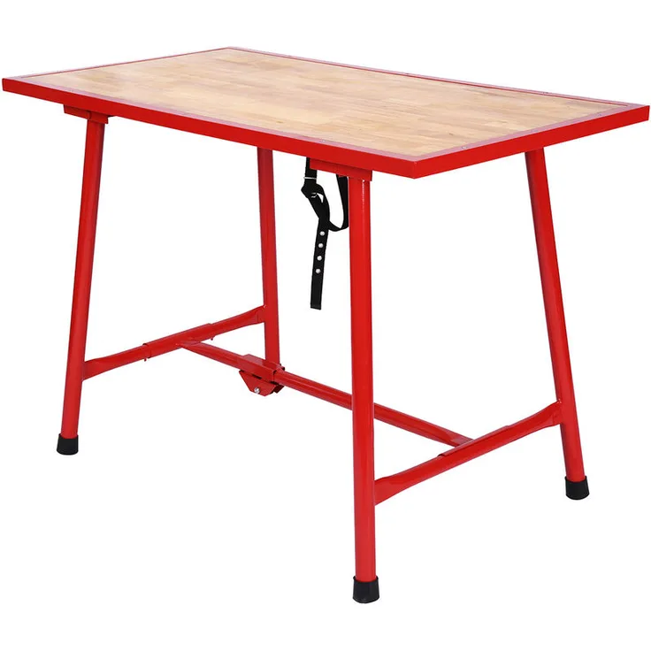 Wiltec - Werkbank klappbar Werktisch Arbeitstisch faltbar Packtisch Montagetisch Werkstatttisch 120x62,5 cm